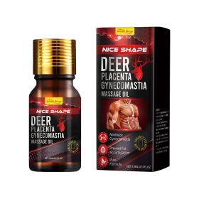 South Moon Male Breast Shaping Massage Oil, Chest Contours Firming And Moisturizing Skin Shaping Massage Oil - 1pc