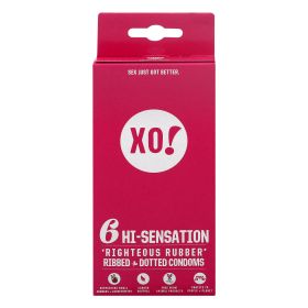 Xo! - Condoms Hi-sensations - Case Of 8-6 Count - Default