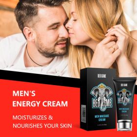 Men's Intimate Companion Energy Cream - Revitalizing Massage Lotion For Men's Health And Wellness - 0.34oz Net Content For A Romantic Night - 50g