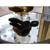 Gaea – Vibrating Black Dildo - Black