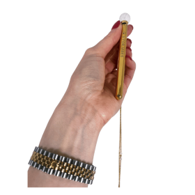 Minerva – Stainless Steel Wearable Vibrator - Gold