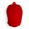 MANIA- The Enchanting Sex Rose Tounge Vibrator - Red
