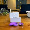 Athena – Remote Control Dildo & Pulsating Vibrator - Purple