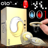 10 sets of ultra-thin particle thread controlled condoms, hotel adult sexual products, fun - red