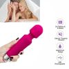 Profi Massagestab mit Vibration – Für Nacken/Rücken Muskelschmerzen – 20 Stufen - pink