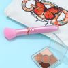 Electric Massage Stick and Beauty Vibration Massager Doubling as Makeup Blush Brush - Pink+ storage box
