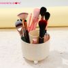 Electric Massage Stick and Beauty Vibration Massager Doubling as Makeup Blush Brush - Black+ storage box