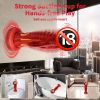 Big Monster Dildo with 8 Modes Vibrating, G Spot Vibrator Fantasy Creature Dildo with Texture and Suction Cup - Red