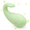 Massage Wireless remote control Automatic heating Silent 12 + 1 model Waterproof Silicone REMOTE WIRELESS. toy massager for remote couples - green