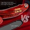 Vibrating Monster Dildo Vibrator, 10.4 inch Huge Dildo with Strong Suction G-Spot Vibrator for Women Vaginal Anal Play - Red
