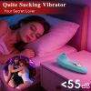 Sucking Vibrator for Women, 5 Modes Suction Clitoral Stimulator, Clit Nipple Sucker Sex Toy for Bedroom Shower Use - Green