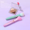 Electric Massage Stick and Beauty Vibration Massager Doubling as Makeup Blush Brush - Pink+ storage box