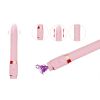 Full-automatic telescopic insertion Minigun sucking machine masturbation device - Pink