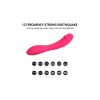 12 Freq G spot Vibrator Insertable Dildos Vibrator Clitoral Stimulator Sex Toys - Purple