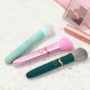 Electric Massage Stick and Beauty Vibration Massager Doubling as Makeup Blush Brush - Green+ storage box