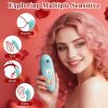Sucking Vibrator for Women, 5 Modes Suction Clitoral Stimulator, Clit Nipple Sucker Sex Toy for Bedroom Shower Use - Green