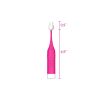 Variable speed Wand Massagers teaser pen G-spot vibrator - Pink