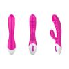 Rechargeable 8 Modes Dildo G-spot Vibration Stimulate Vibrator Waterproof - Pink
