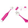 Variable speed Wand Massagers teaser pen G-spot vibrator - Pink