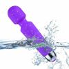 Cordless Handheld Powerful Vibrating Massager Wand Full Body Therapy Motor - purple