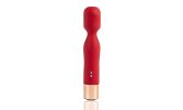 Wand Massager G-Spot Vibrator Clit Vibrator Powerful Stimulation IPX7 Waterproof - Red