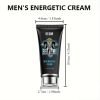Men's Intimate Companion Energy Cream - Revitalizing Massage Lotion For Men's Health And Wellness - 0.34oz Net Content For A Romantic Night - 50g