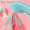 Sucking Vibrator for Women, 5 Modes Suction Clitoral Stimulator, Clit Nipple Sucker Sex Toy for Bedroom Shower Use - Green