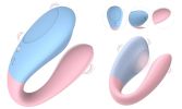 Wireless Remote Control Wearable Dildo Clitoris Stimulate Panty Vibrator - Pink