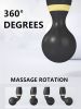 Massagestab 20 Modes Elegant Massagegerät leise hohe Akku Leistung Silikon - black